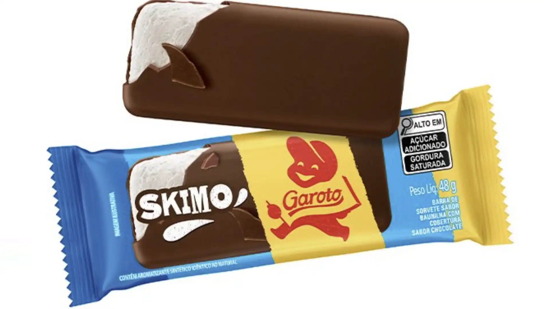 Sorvete Skimo Garoto.