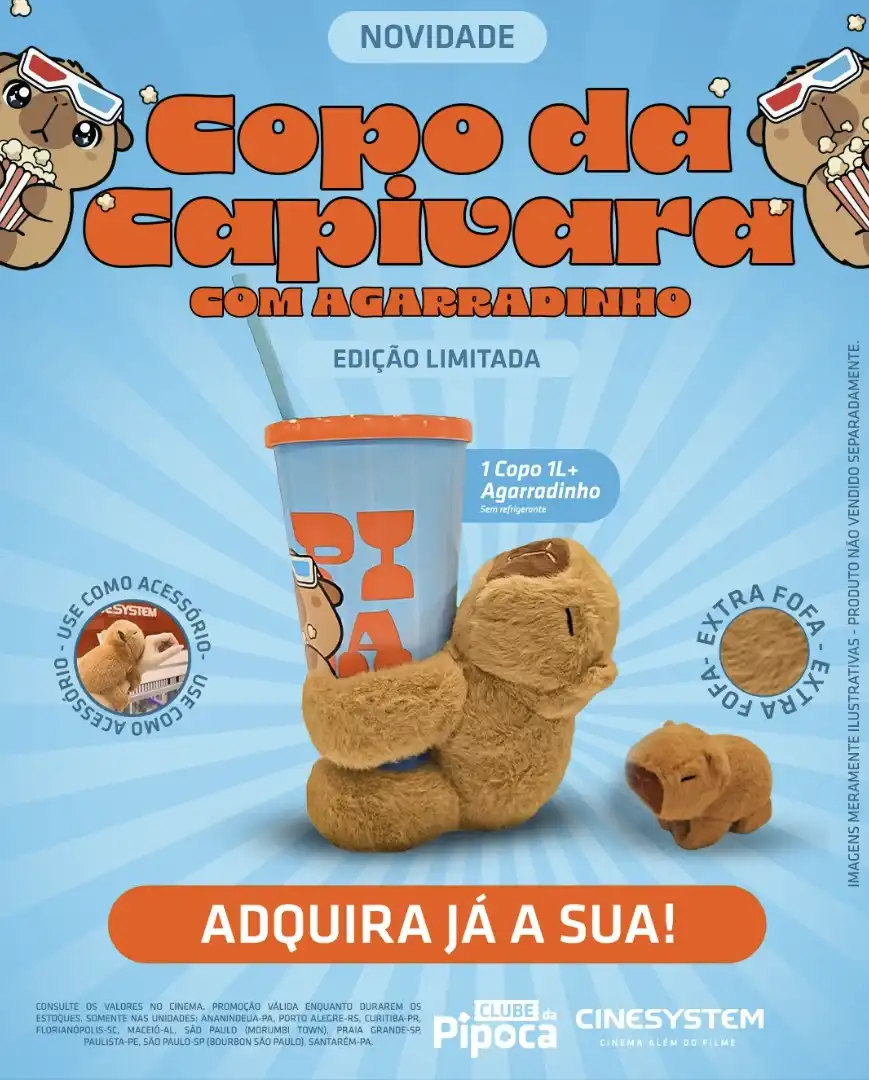 Copo da Capivara com Agarradinho